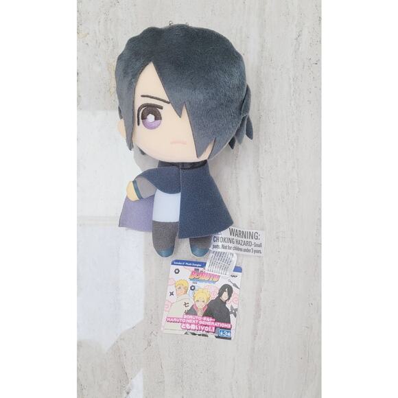 NARUTO TOMONUE UZUMAKI SASUKE BORUTO VOL 1. NEXT GENERATION LOT 3 PLUSH FIGURINE - Picture 8 of 9